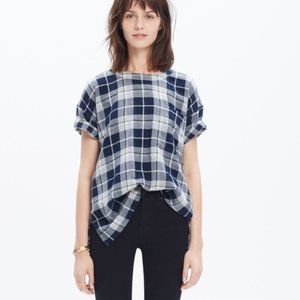 Madewell Women's Oversized Tee In Emporia Plaid